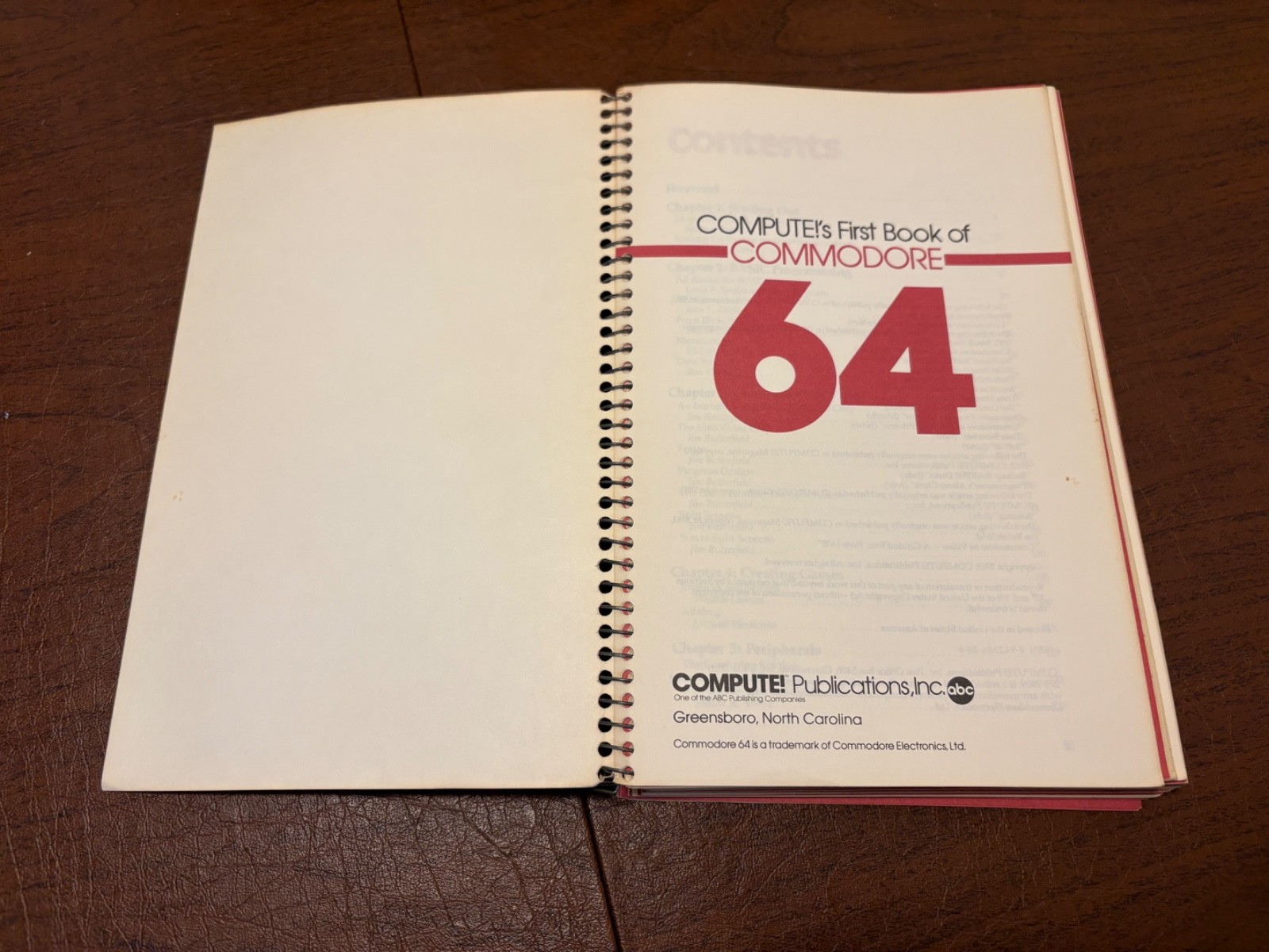 Compute!'s First Book of Commodore 64 Compute! Books Publication 1983