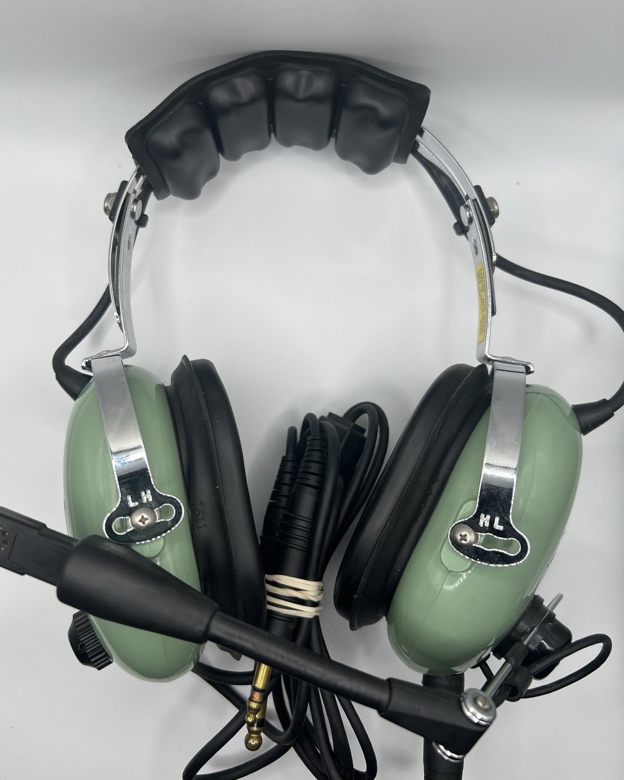 David Clark H10-60 Aviation Headset With M-7A Microphone (LIKE NEW CONDITION)