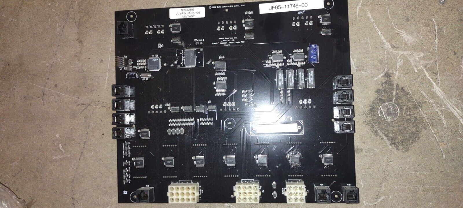 jumpin fantasy arcade redemption main pcb #916