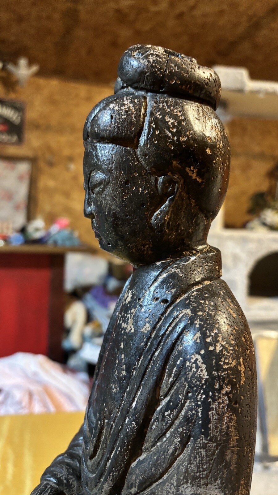 Ceramic Deity Sculpture