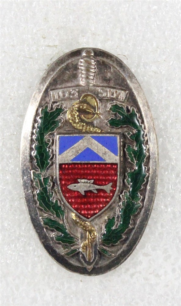 French Army Badge: 103e Section d'Infirmiers Militaires - A/B, G1408