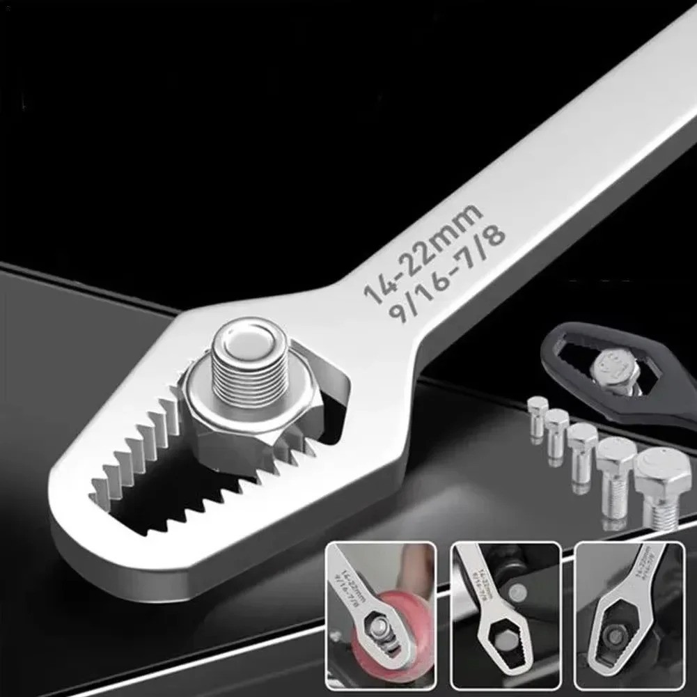 3-17mm Universal Torx Wrench Self-tightening Adjustable Glasses Wrench Board Dou