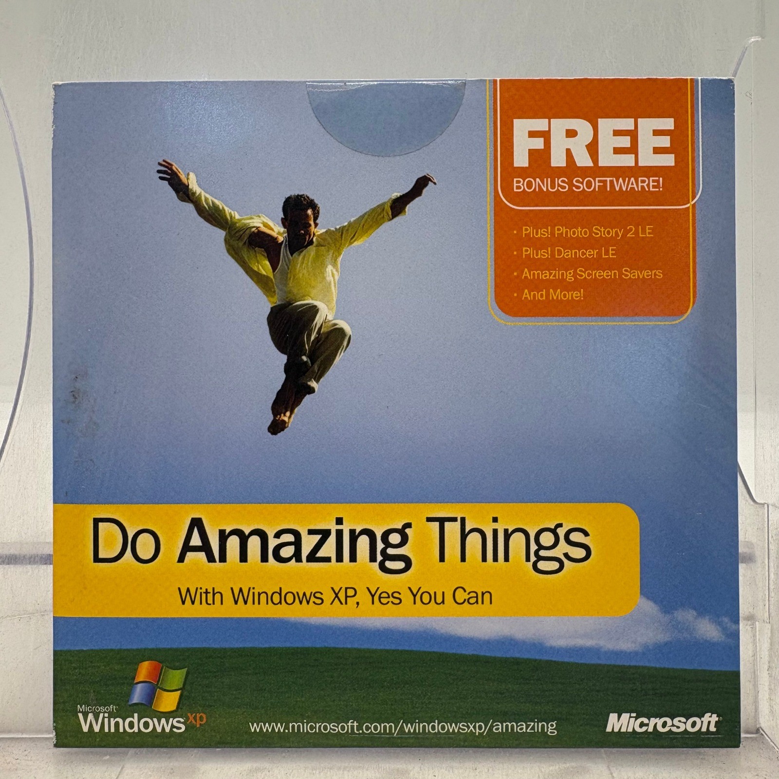 Microsoft Windows XP Do Amazing Things Bonus Software Photo Story 2 Dancer LE CD