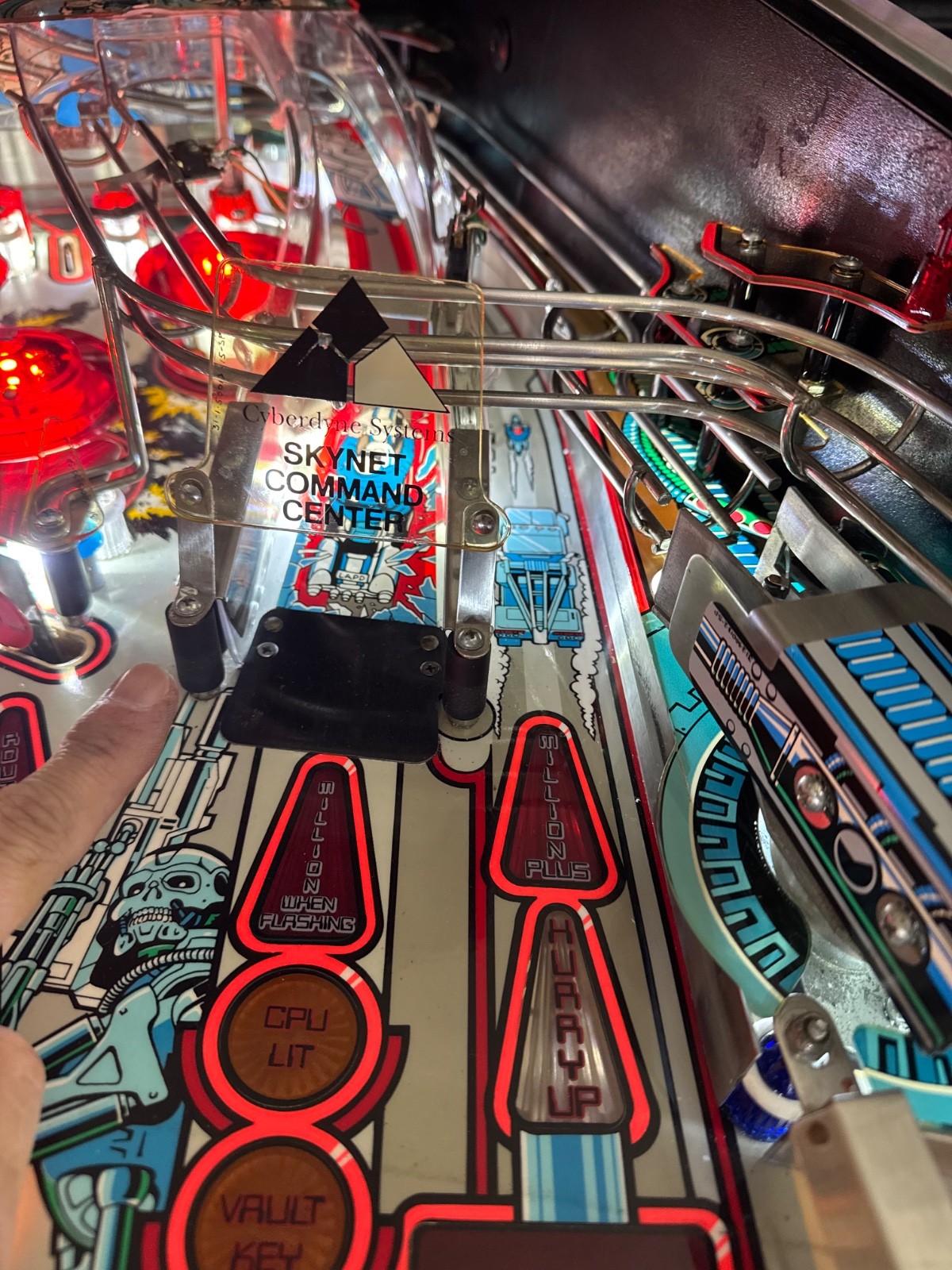 Terminator 2 Pinball Machine GI (General Illumination) LED Kit