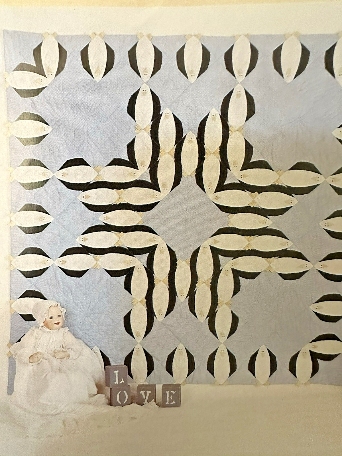 Minerva Jane's ESTHER'S QUILT Penguins Pattern # 289  54" x 54"