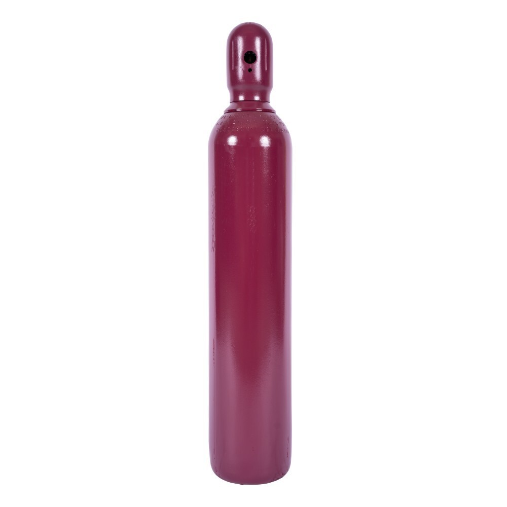 New 80 cu ft. Steel Nitrogen Cylinder with CGA580 Valve Installed and Cap