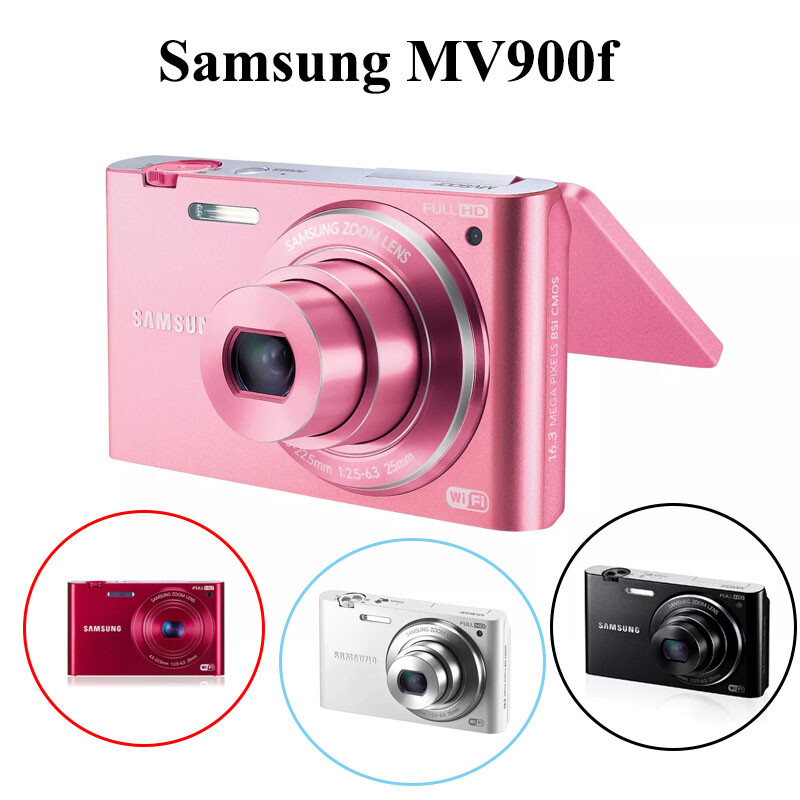 Samsung MV900f 16 MP 5x Optical Zoom Flip-out Vlog Camera Fully Tested Gift