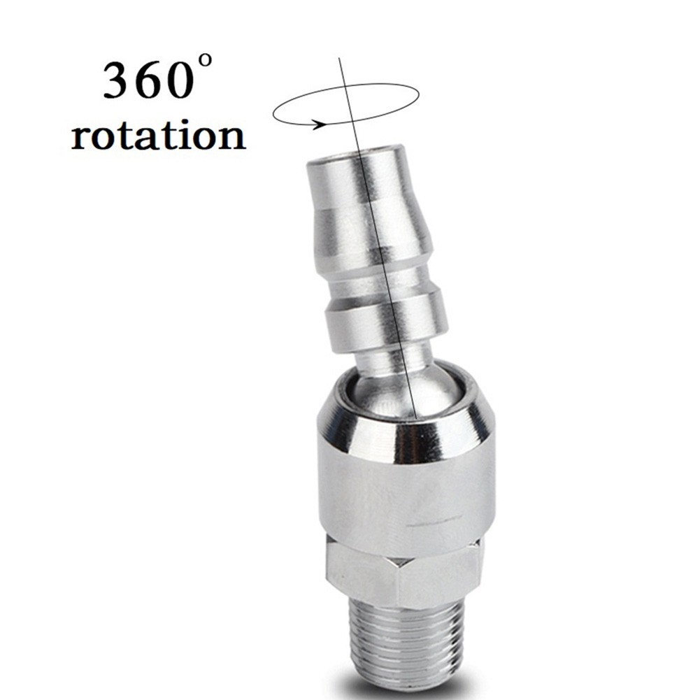 High quality 1/4 inch pneumatic quick joint with degree rotary feature