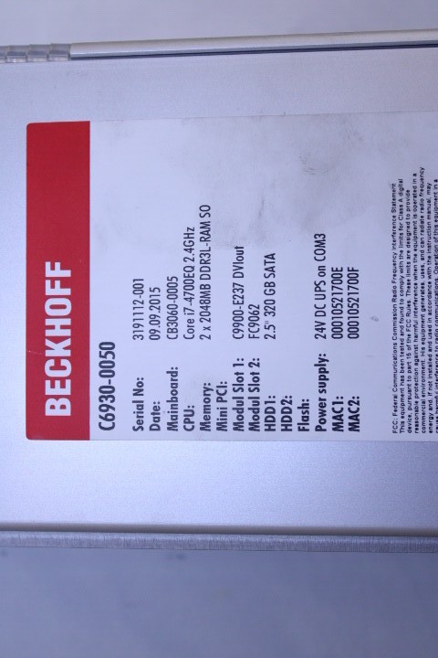 Beckhoff C6930-0050