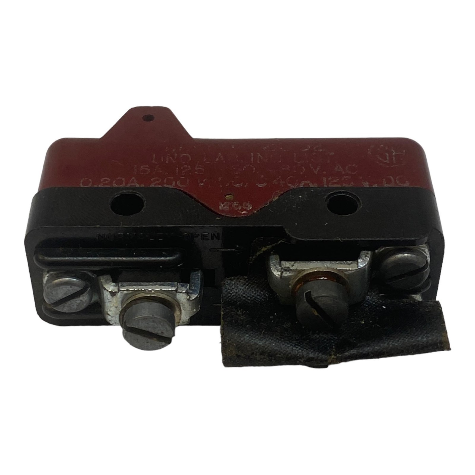 Unimax SPDT Snap Action Pushbutton Switch 15A/125-480Vac
