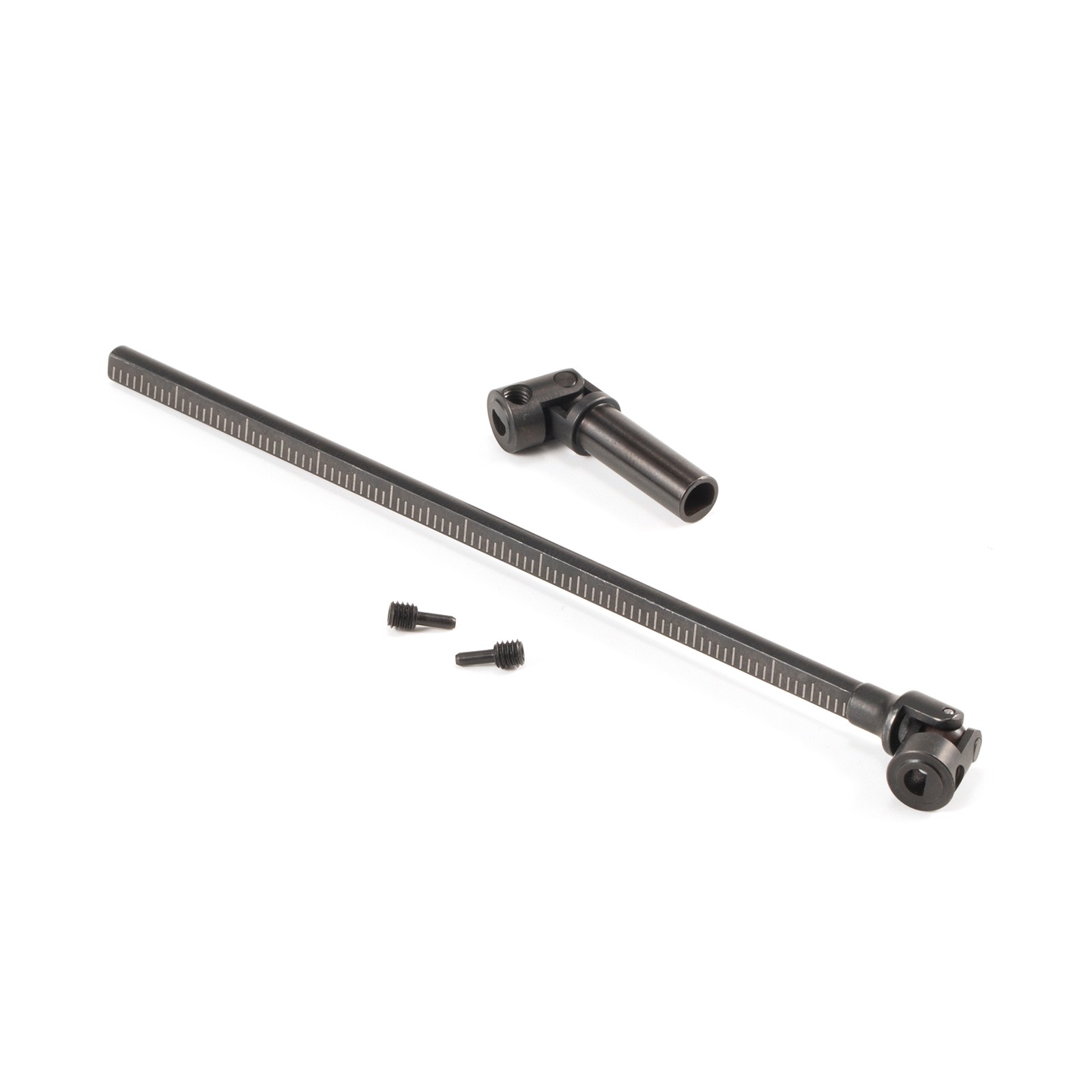 Alloy Steel SCX24 Cut to Length Driveshaft with D hole for Axial 1/24 RC Crawler