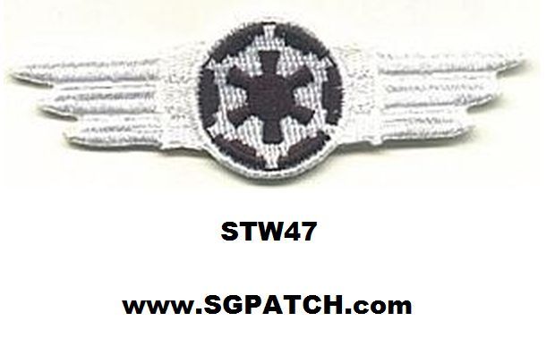 STAR WARS WHITE TIE FIGHTER WING PATCH - STRW47