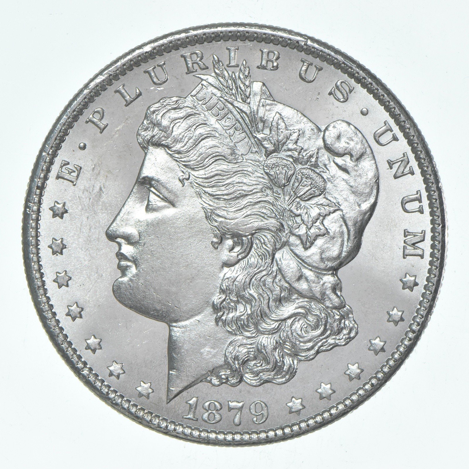 BU/Unc 1879-S Morgan Silver Dollar (1 coin)