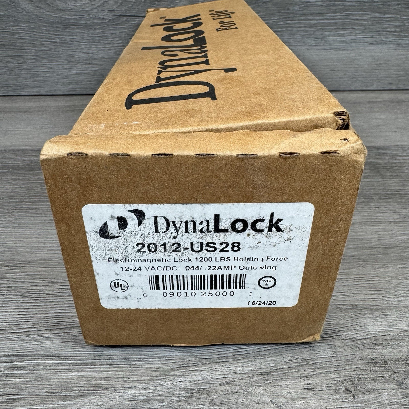 Dynalock 2012-US28 2000 Series 1200 LB Holding Force Single Electromagnetic Lock