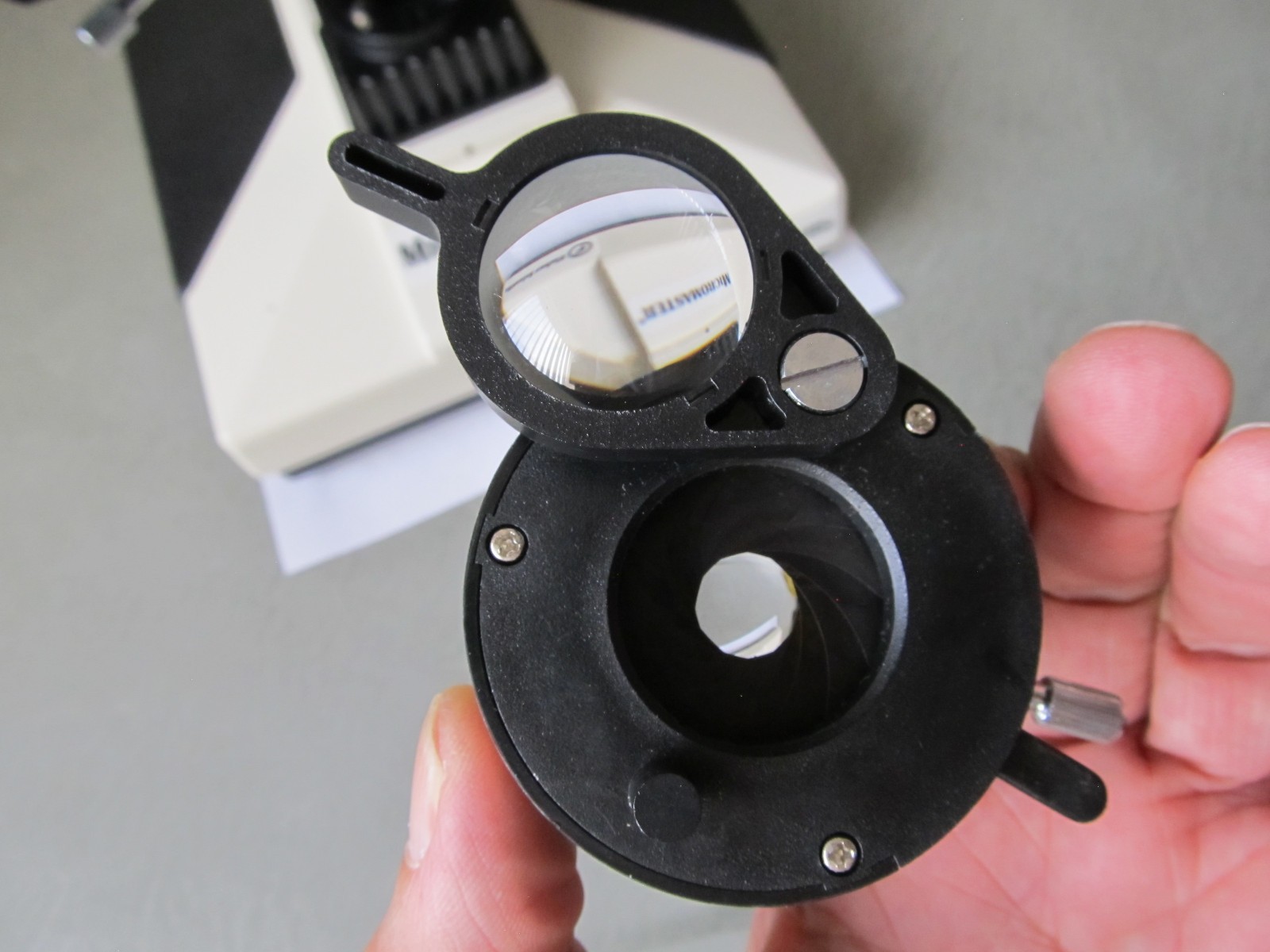 Fisher Micromaster 12-561B Binocular Microscope ***Pls Read