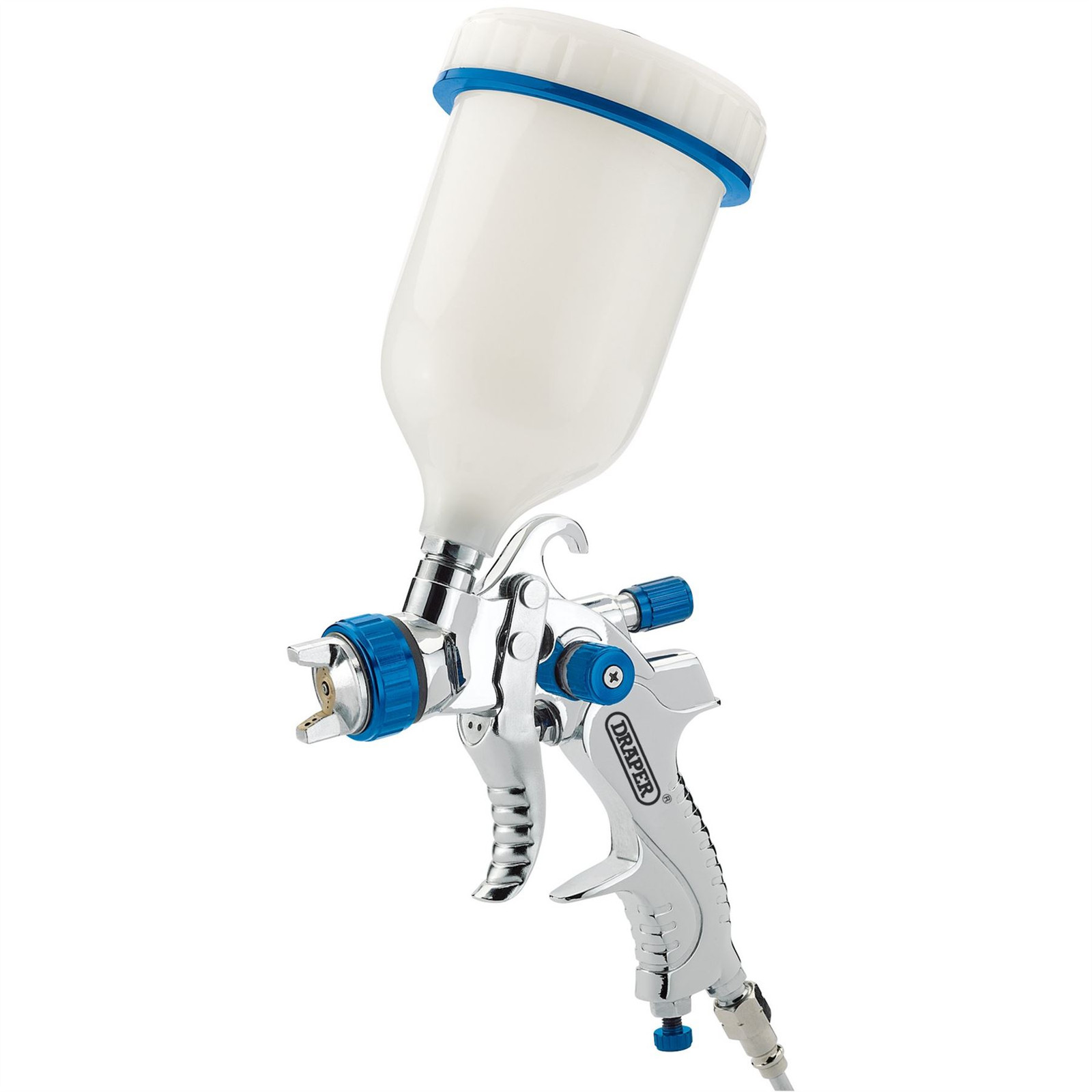 Draper 09706 Gravity Feed HVLP Air Spray Gun 600ml