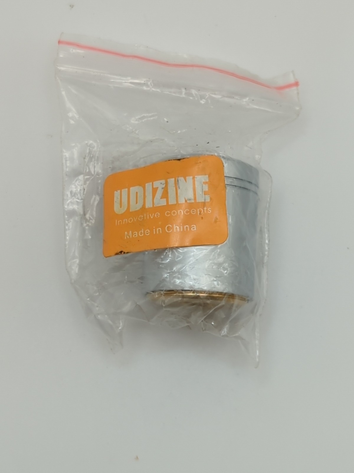 UDIZINE AS369ST Floor Anchor Connector for Hanging Tube Display Silver New