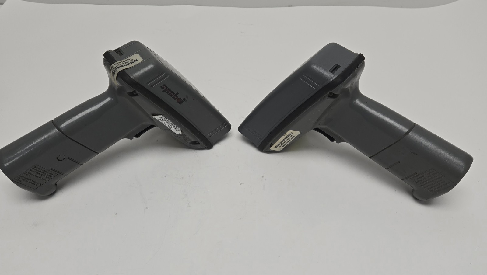 SYMBOL TECHNOLOGIES LS-3000ALR-H000A BARCODE SCANNER. LOT OF 2.