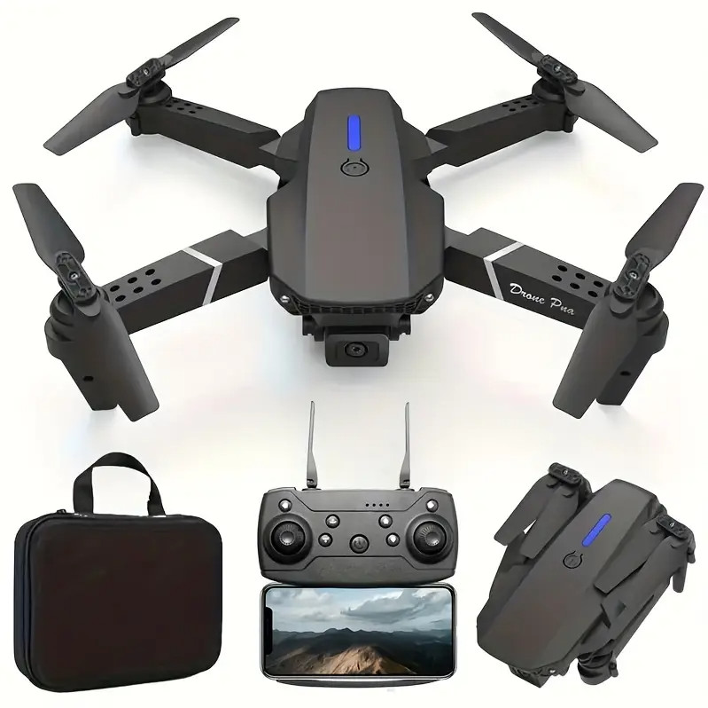 E88 Foldable Drone With Dual Camera FPV WIFI RC Quadcopter MZ