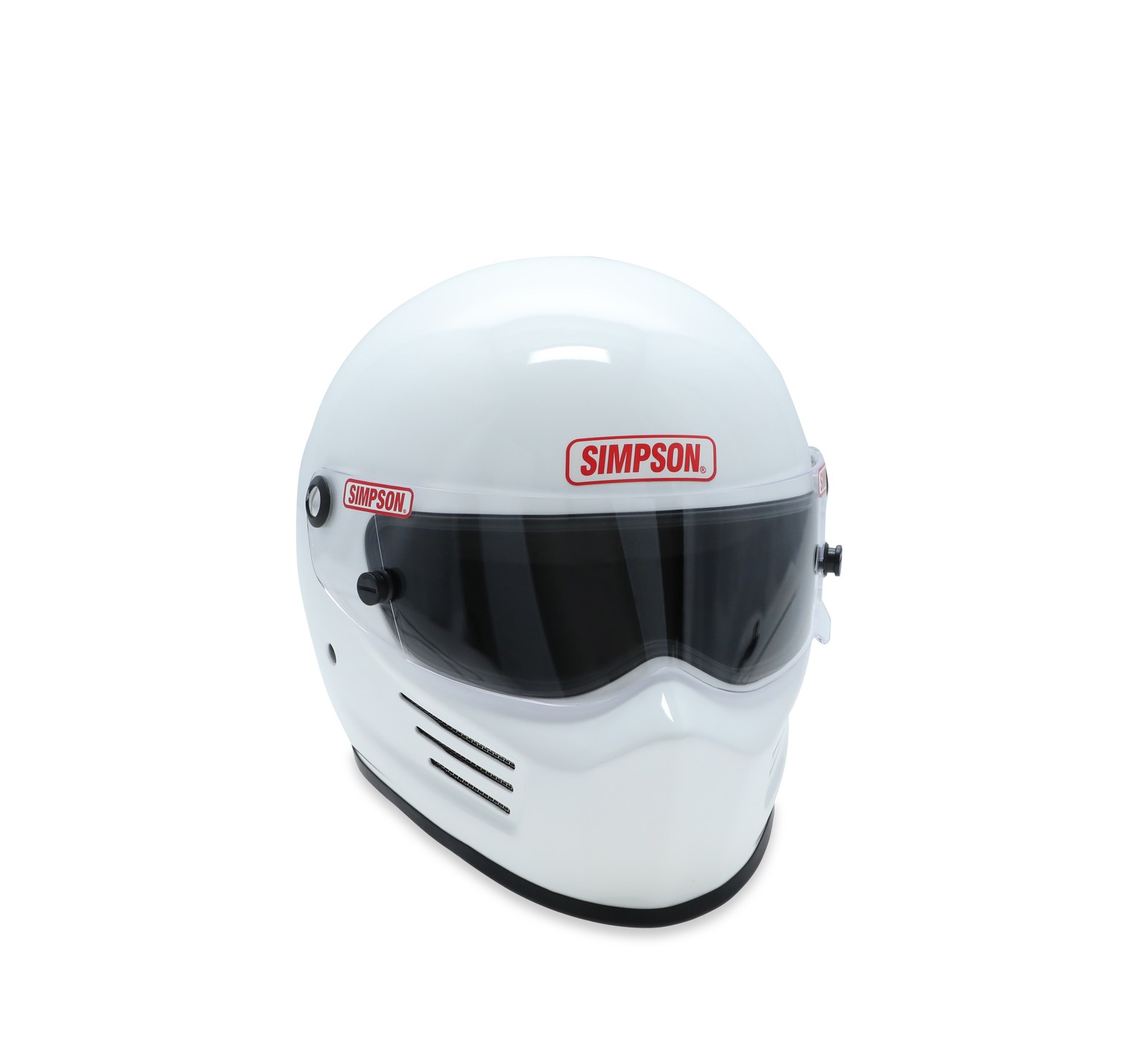 Simpson Safety 7200041 Bandit X-Large Racing Helmet Gloss White