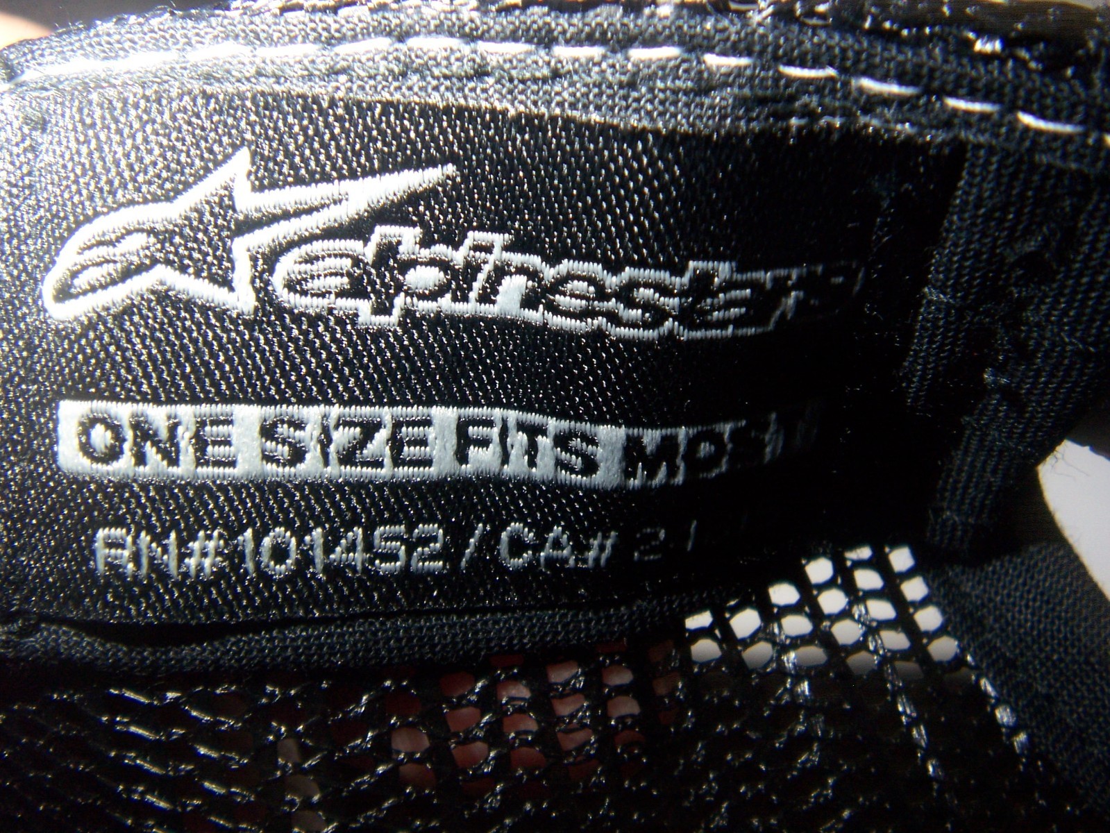 NEW With TAGS Alpinestars Logo Mesh Snap Back Article Vacation Trucker Hat