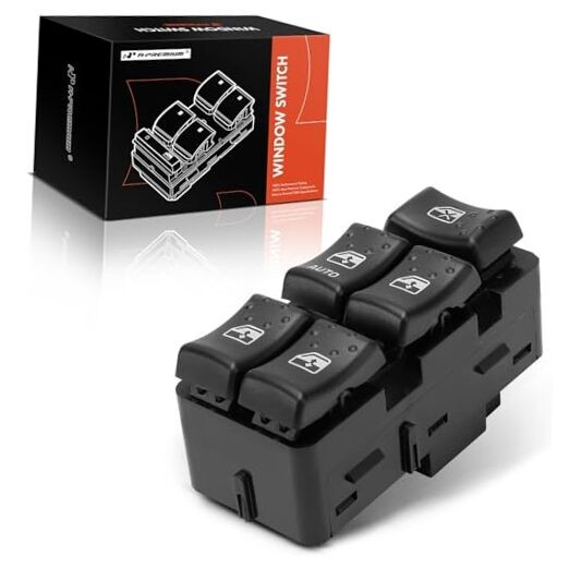 Master Power Window Switch Compatible with Saturn Ion 2004/2006-2007, Sedan