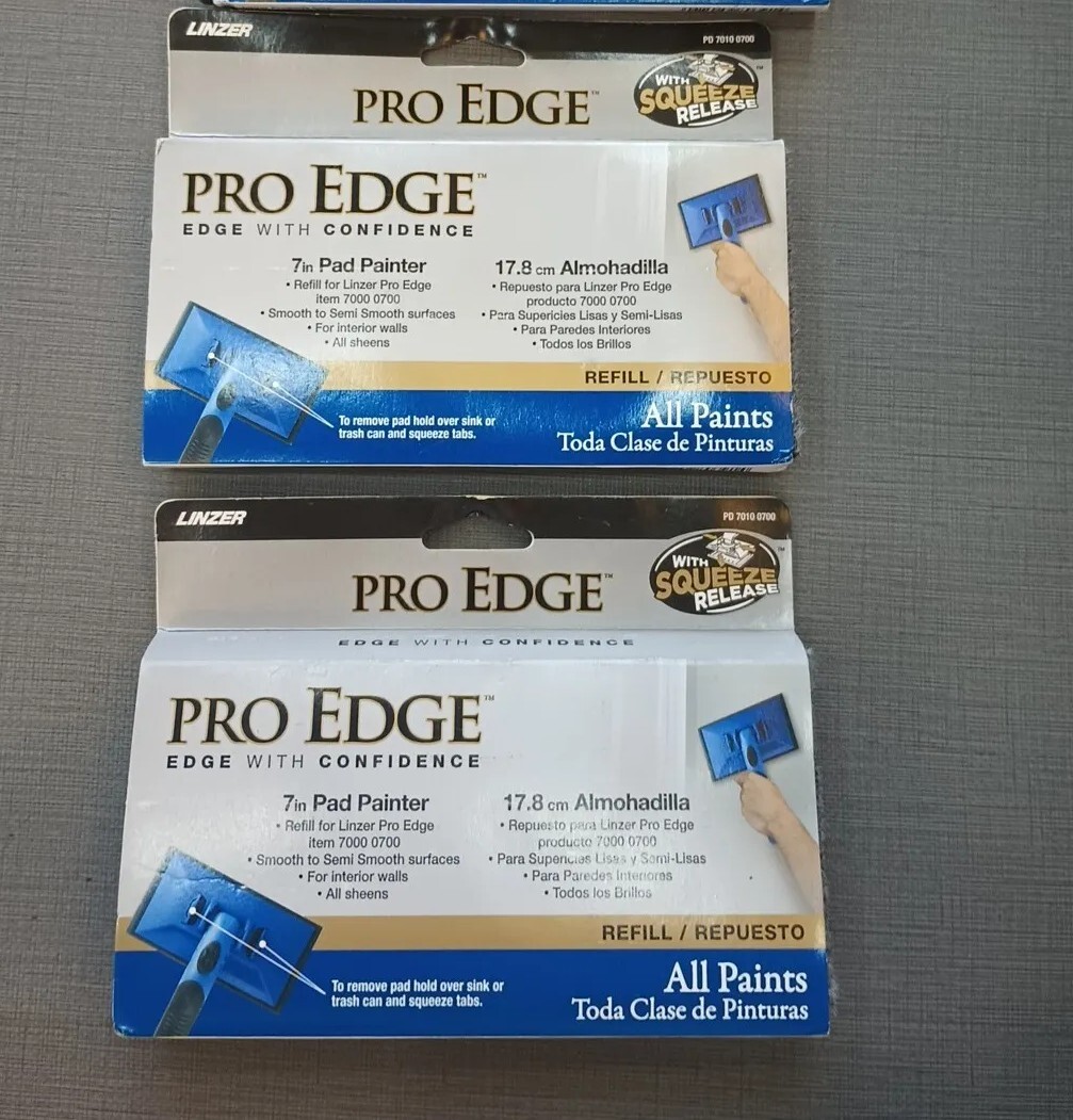 Linzer 7in. Smooth/ Semi Surface PD-7010-7 Pad Edge Painter Refill Pro Edge-2 Pk