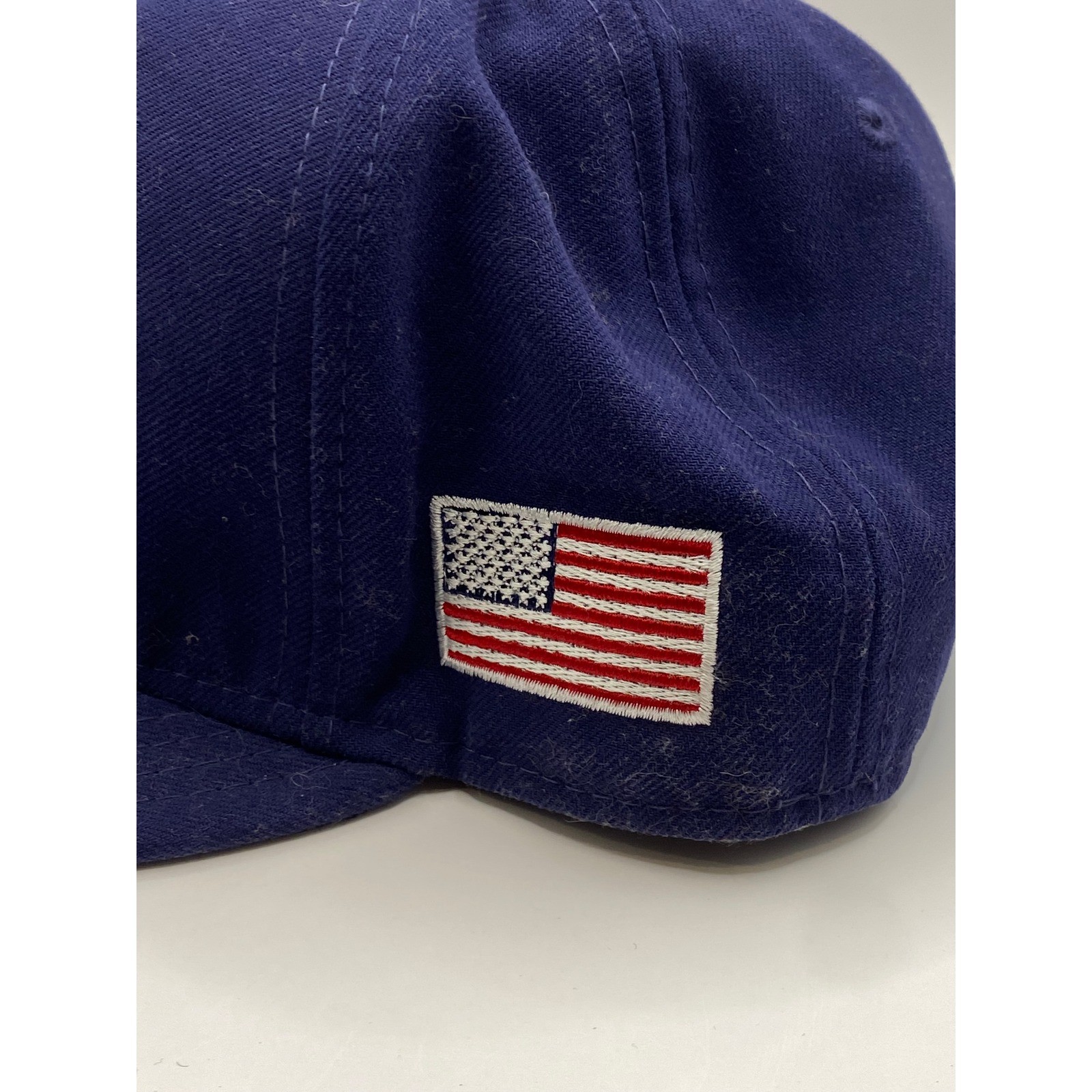 New Era 59FIFTY World Baseball Classic Cap Navy Blue Size 7 1/4 USA US Flag New