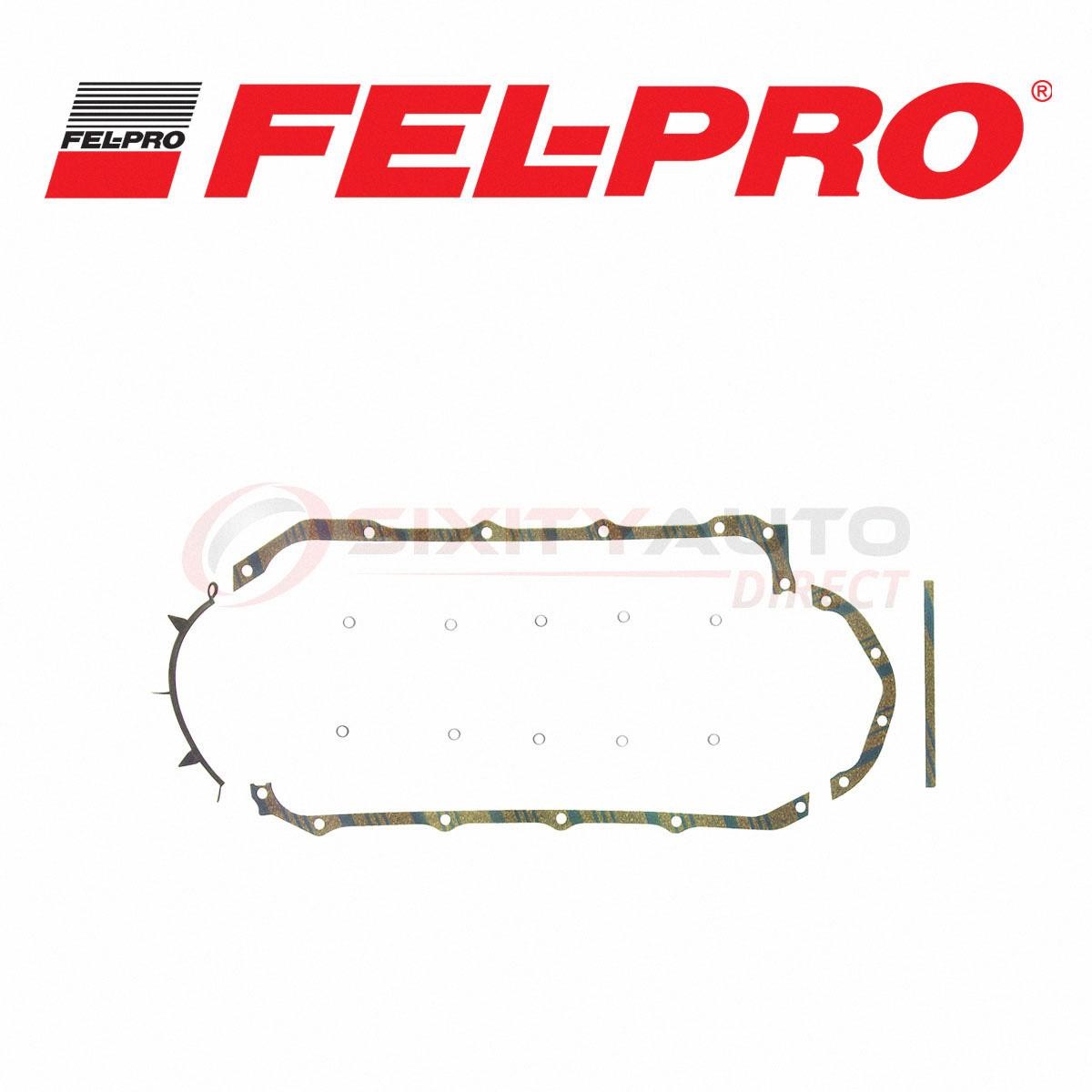 Fel-Pro Oil Pan Gasket Set for 1959-1976 Pontiac Catalina 5.7L 6.4L 6.6L fz