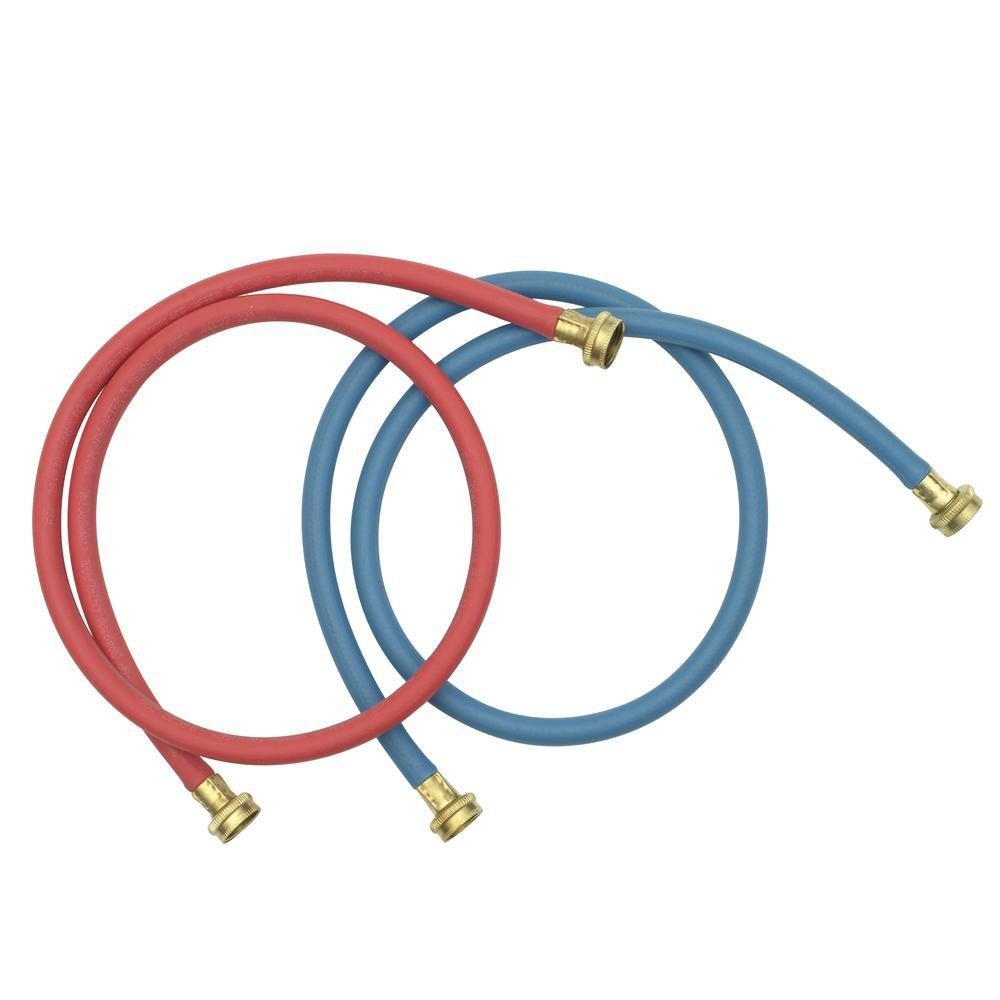 Whirlpool 8212545RP 1/2" Hose Kit Red/Blue PVC A/W Connection