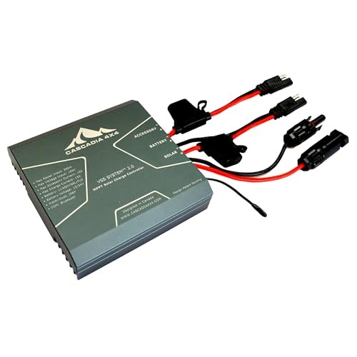 15A MPPT Solar Charge Controller | Waterproof | Bluetooth | Plug-and-Play | No