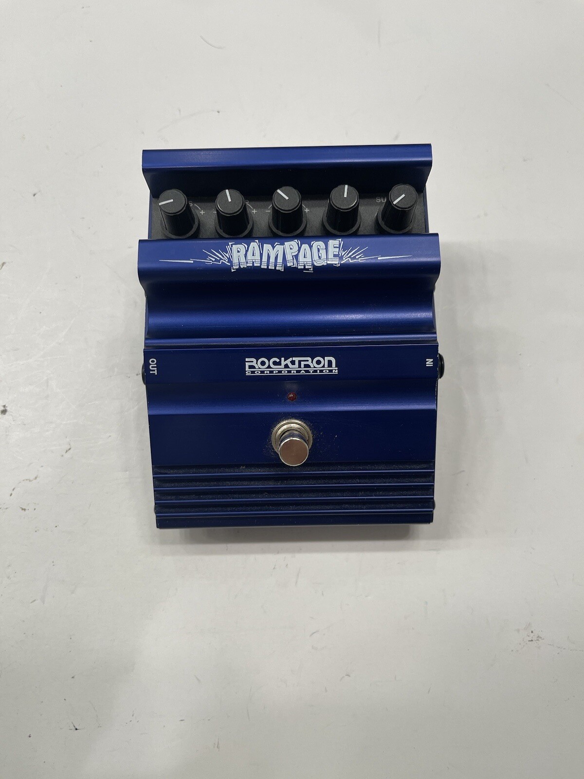 Rocktron Rampage V1 Distortion High Gain Guitar Effect Pedal