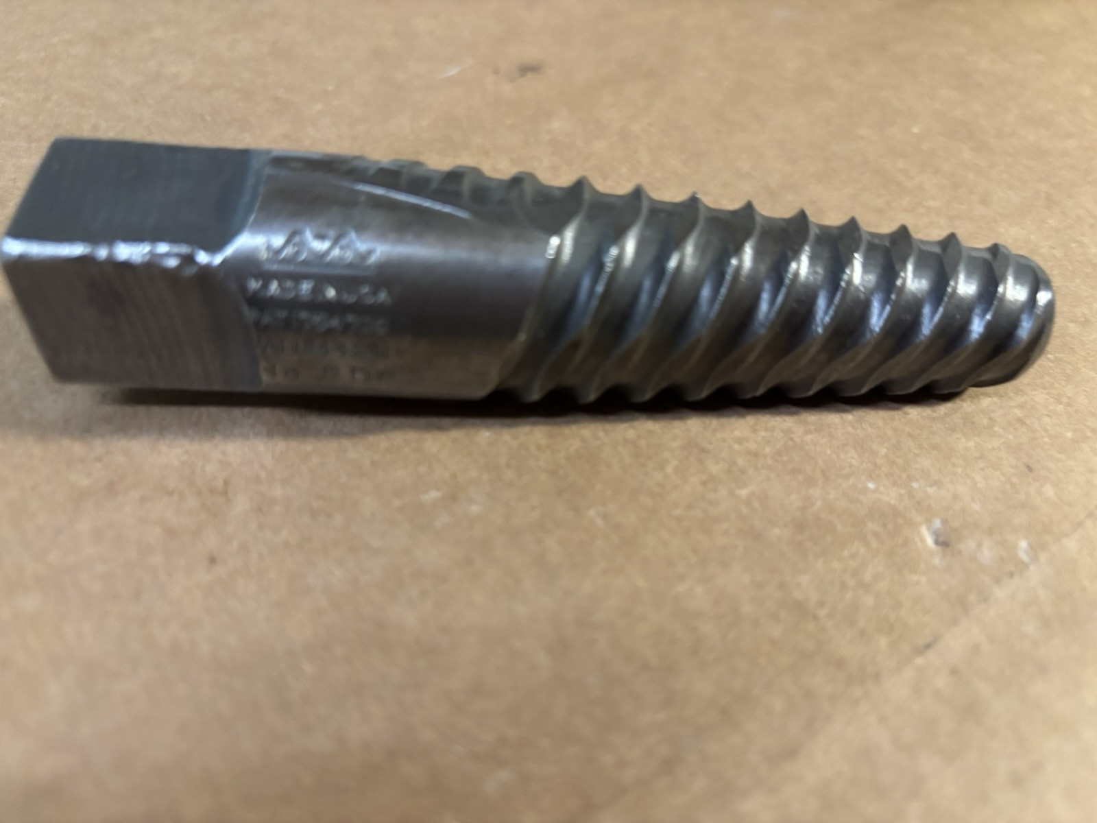 Vintage GTD No. 808 Screw Extractor. 205mm ML.  Made In The United States.