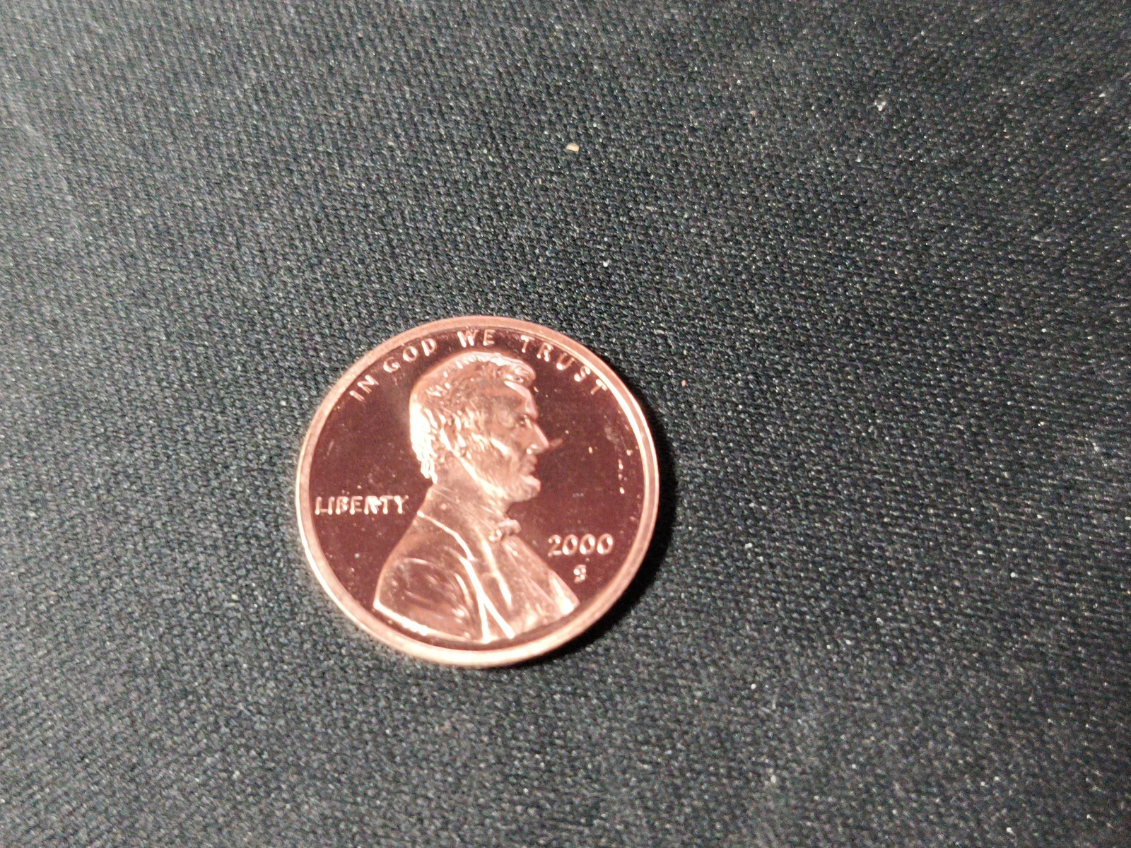2000 S  Lincoln Memorial Cent Penny  PROOF