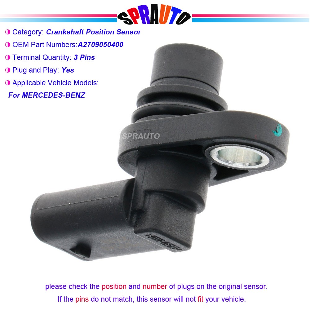 Camshaft Position Sensor A2709050400 For Mercedes-Benz C300 GLC300 GLE350 AMG GT