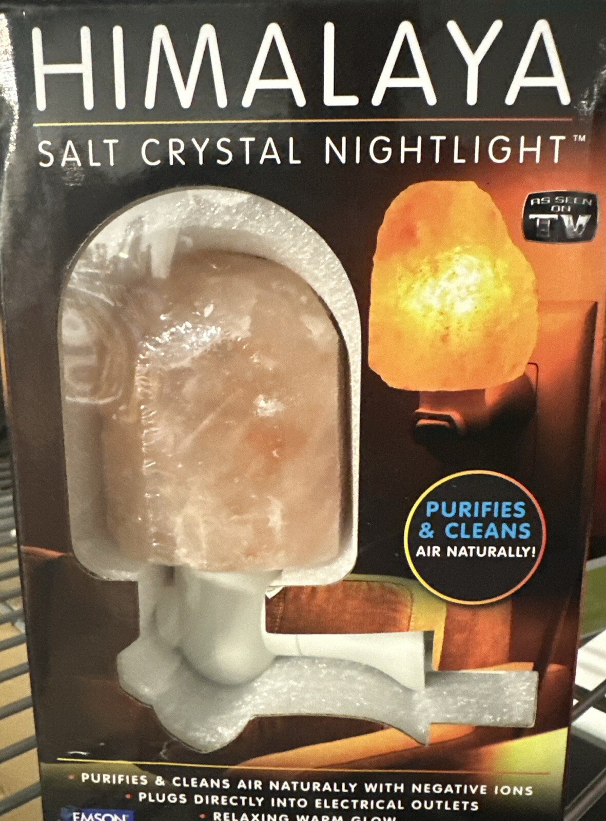 AS SEEN ON TV NIGHTLIGHT - PURIFIES & CLEANS AIR AP 3506