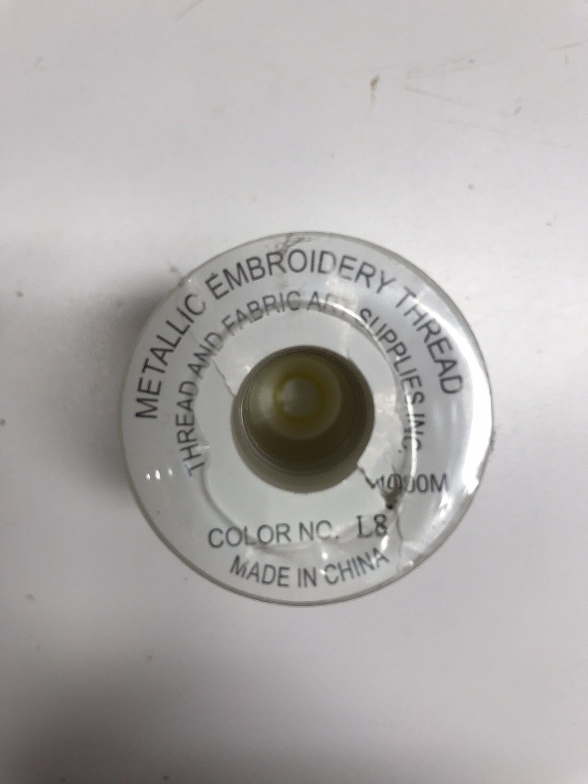 metallic embroidery thread