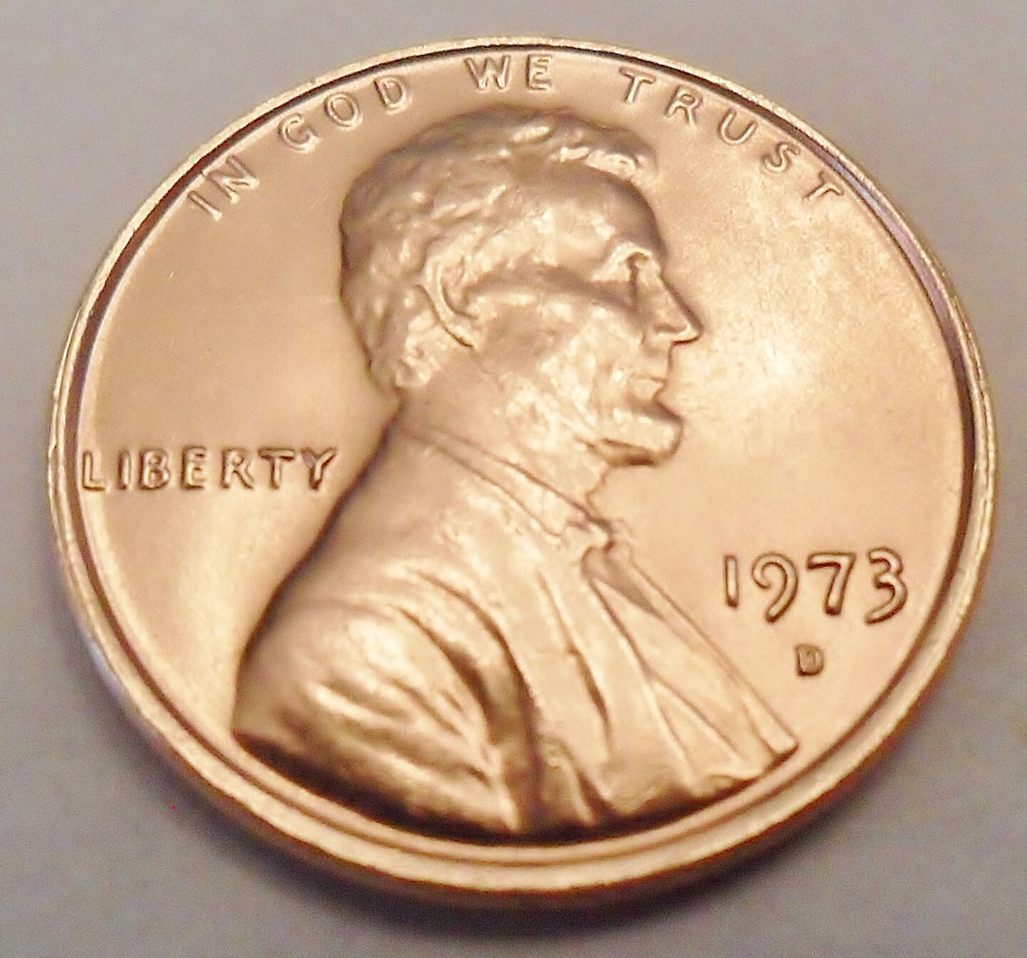 1973 D Lincoln Memorial Cent / Penny AVE CIRCULATED **FREE SHIPPING**
