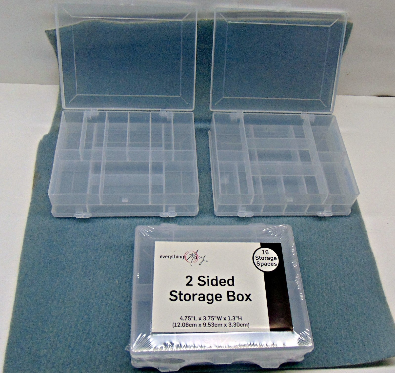 Double Sided  Storage Box 16 Compartments ~ Beads ~ Fishing Tackle Buy 1 or more