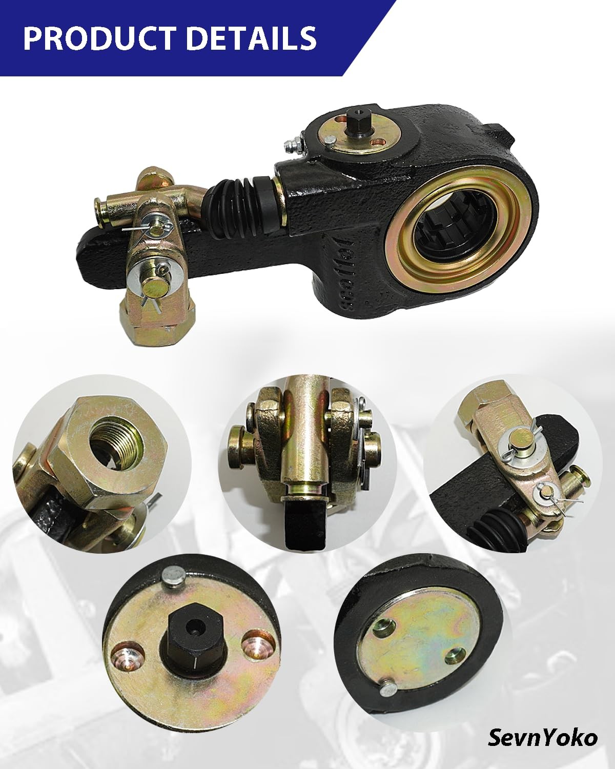 4-Pack AS1133 Automatic Brake Slack Adjuster - 1.5" Diameter | - 4pcs