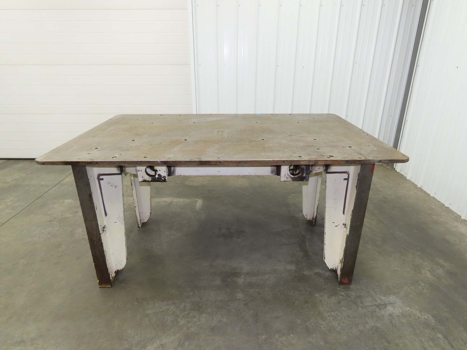 72x46" Steel Welding Layout Table 1" Thick Top Fabrication Work Bench