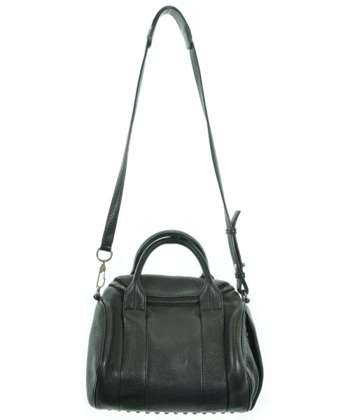 Alexander Wang Black Shoulder Bag Handbag 2WAY Leather Studs Used