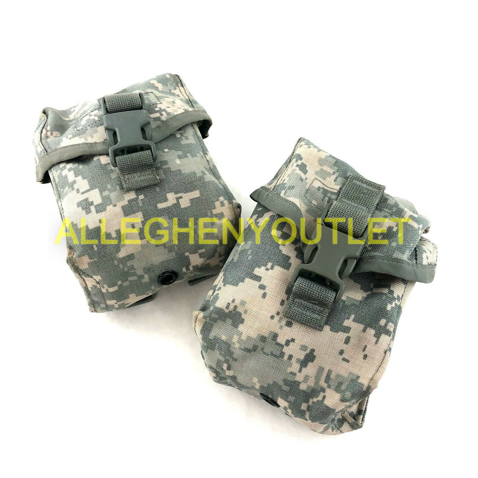 2 PACK - USGI Individual First Aid Kit Pouch IFAK ACU MOLLE Medical Pouch VGC