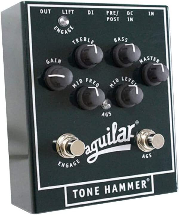 Aguilar Tone Hammer Bass Preamplifier Direct Box Pedal Stompbox New Japan