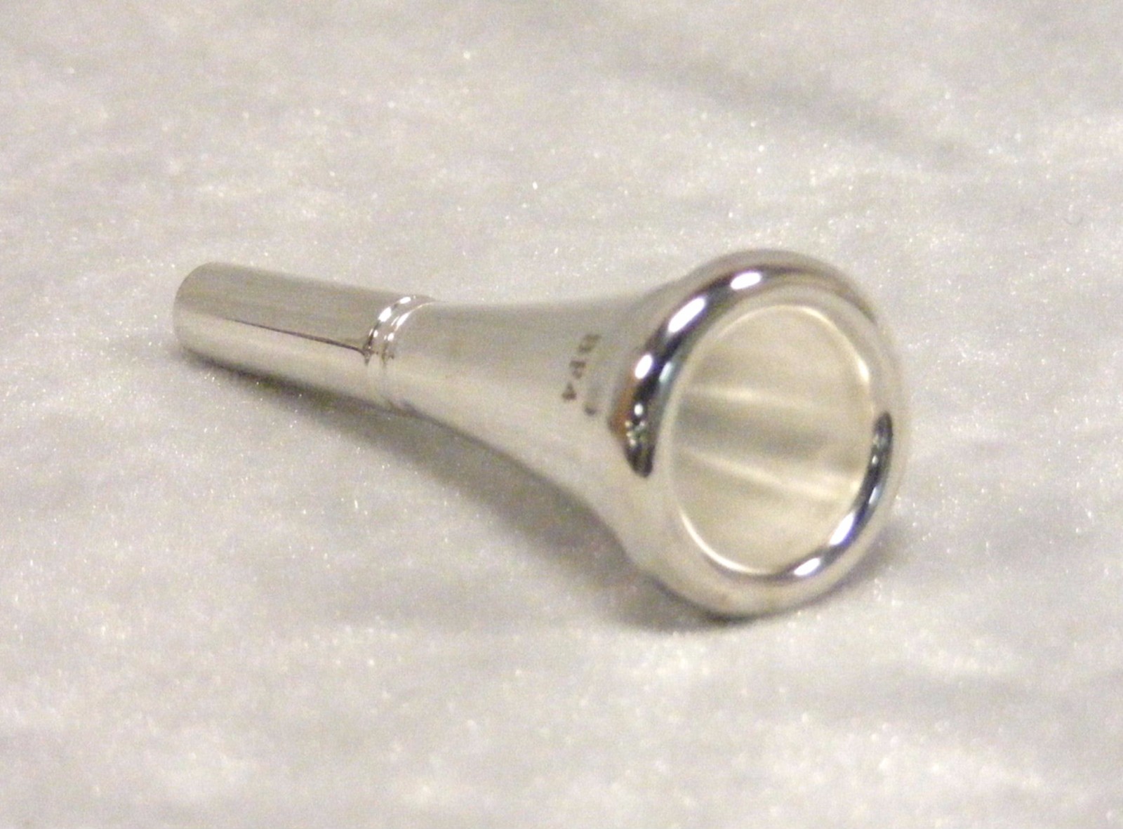 NICOLE FRENCH HORN SILVER PLATED MOUTHPIECE REPLACEMENT BF4 BAND APPROVED