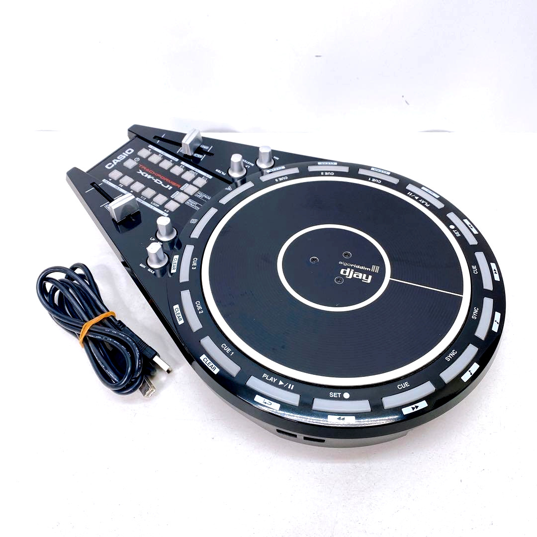 Casio XW-DJ1 Track Former DJ Controller USB MIDI Compact Portable Tested - JAPAN