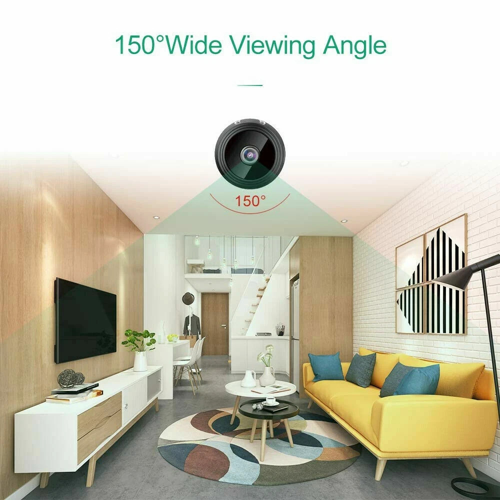 Mini Wireless WiFi Camera 1080P HD Night Vision Home Security DVR