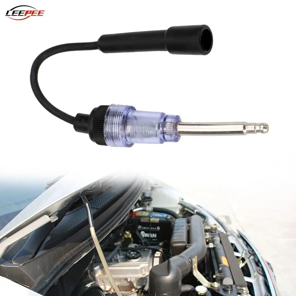 Car Spark Plug Tester Diagnostic Tools Engine Start Test In-Line Igniton (D)