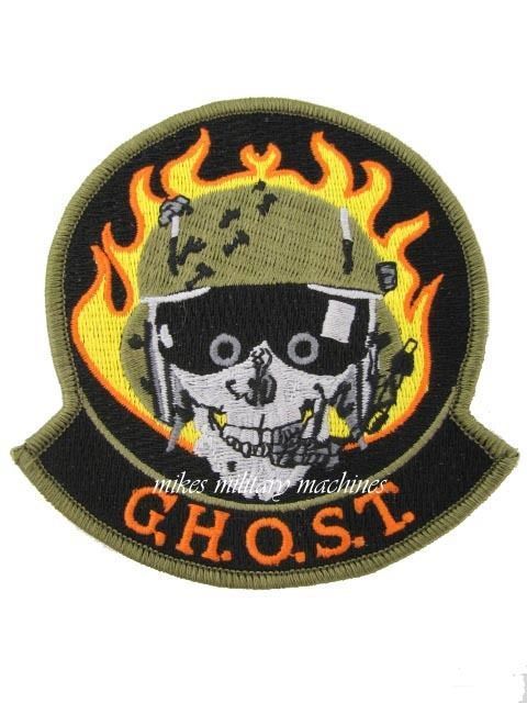 Area 51 Ghost Jolly Green Helicopter Squadron USAF Black Ops Groom Lake Patch
