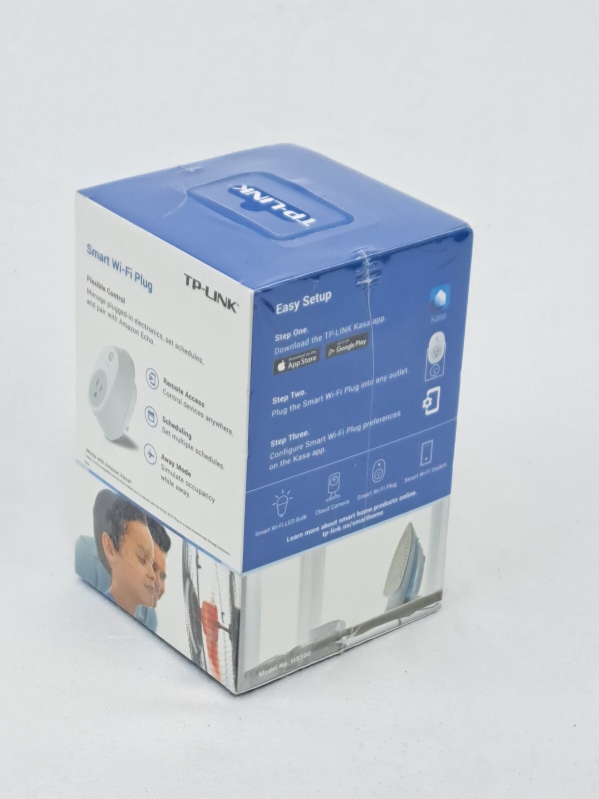 TP-Link - HS100 - Smart WiFi Plug - w/ Google Assistant & Amazon Alexa